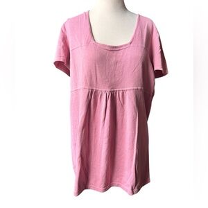 Van Heusen Pink Short Sleeve Women's Sweater